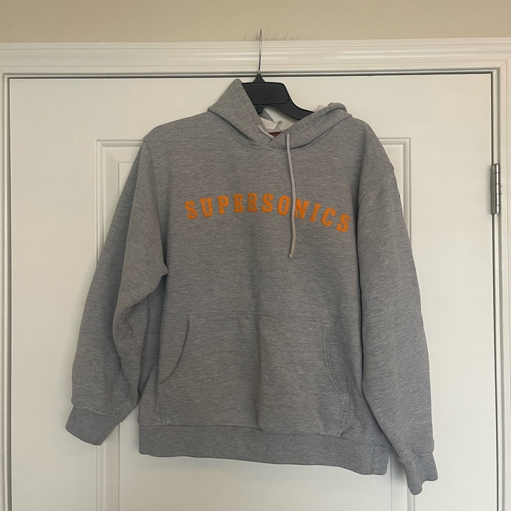 Gray Supersonics Hoodie